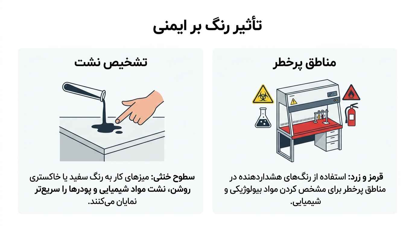 تأثیر رنگ بر ایمنی